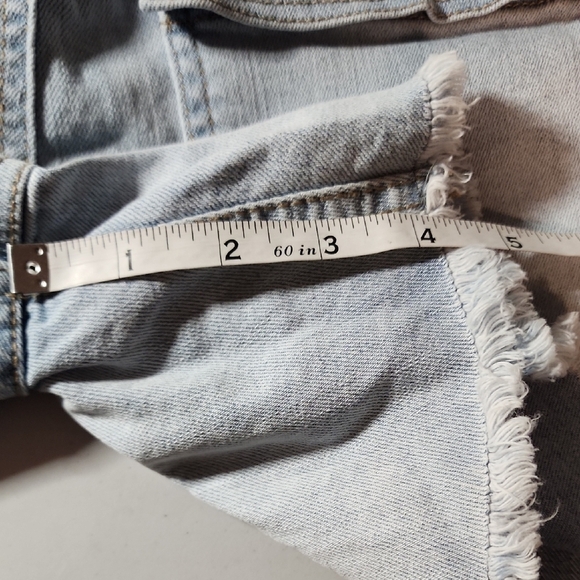 Sincerely Jules Trendy Light Blue Denim Shorts - Picture 7 of 8